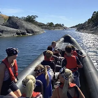 After beach i Sandhamn
